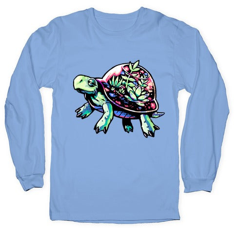 Turtle Succulent Terrarium Longsleeve Tee